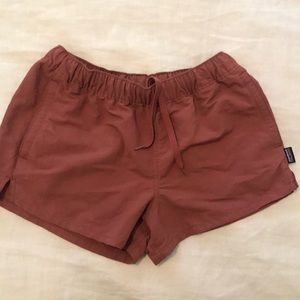 Patagonia salmon “baggies” shorts